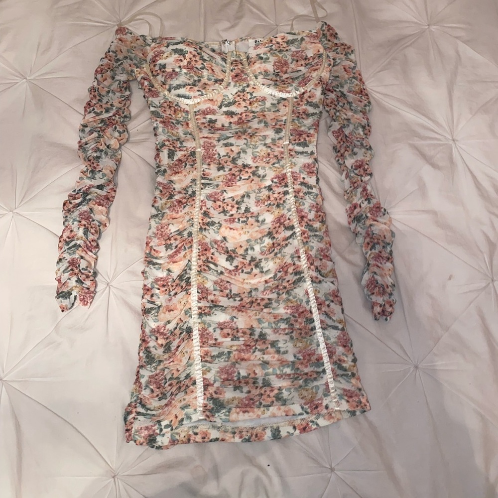 Floral Off-Shoulder Dress